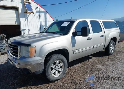 2009 GMC Sierra 1500 Sle from USA, damaged, VIN 3GTEK23389G207617